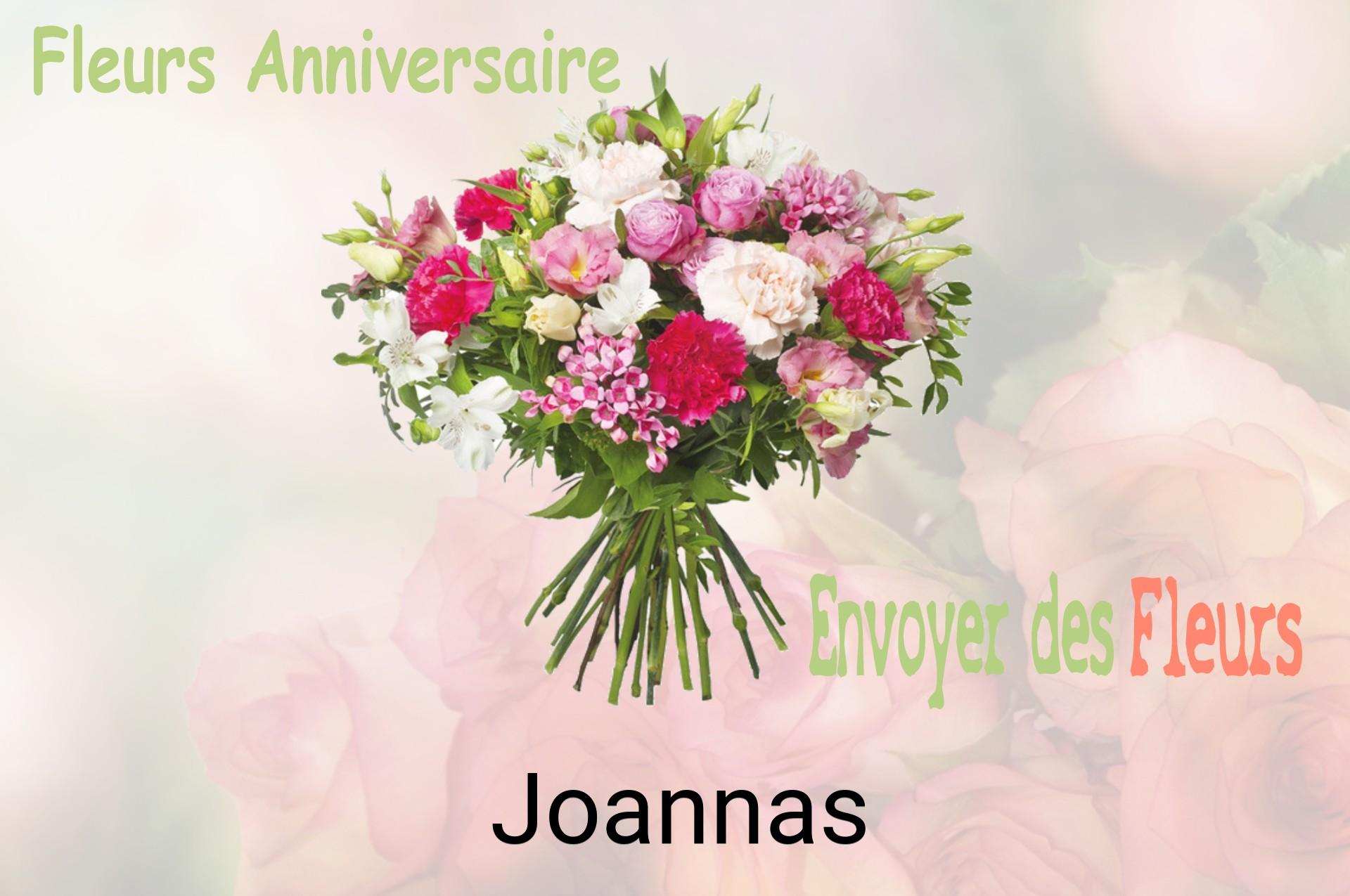 Bouquet de fleurs d’anniversaire livré à Joannas